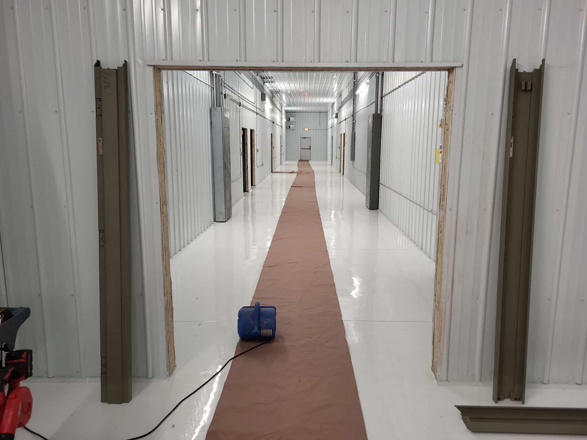 Michigan Grow Facility Being Secure with Commercial Double Doors
